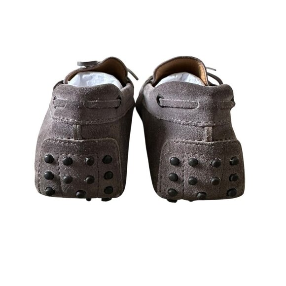 Tod’s Gommino Suede Driver Loafers Gray Men’s Size 9.5 US 8 UK Tod main image 3
